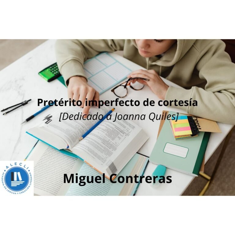 El pretérito imperfecto de cortesía