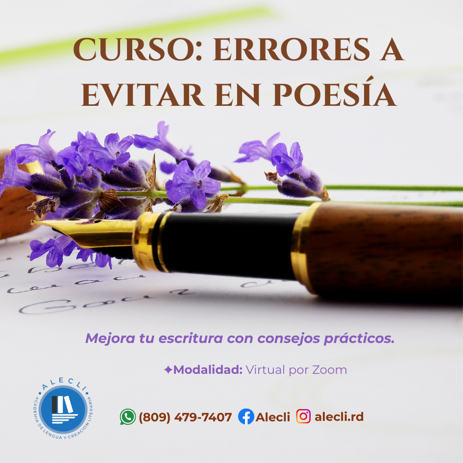 errores a evitar en poesia